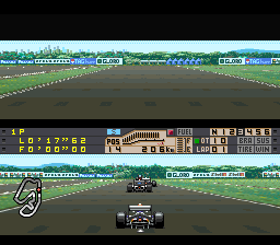 Human Grand Prix III - F1 Triple Battle (Japan) In game screenshot